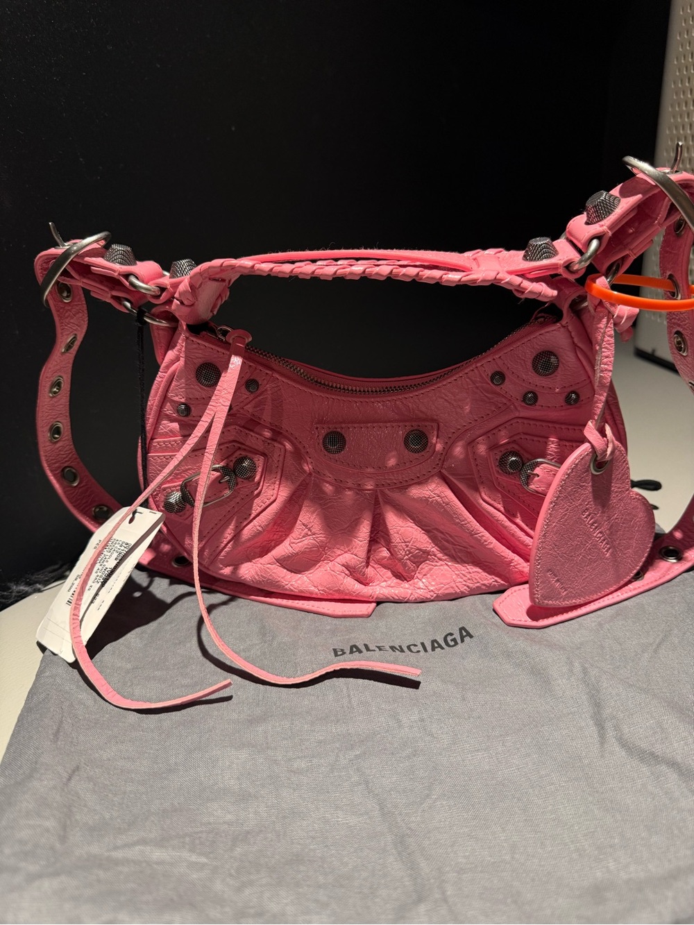Balenciaga Le Cagole XS bag sweet pink